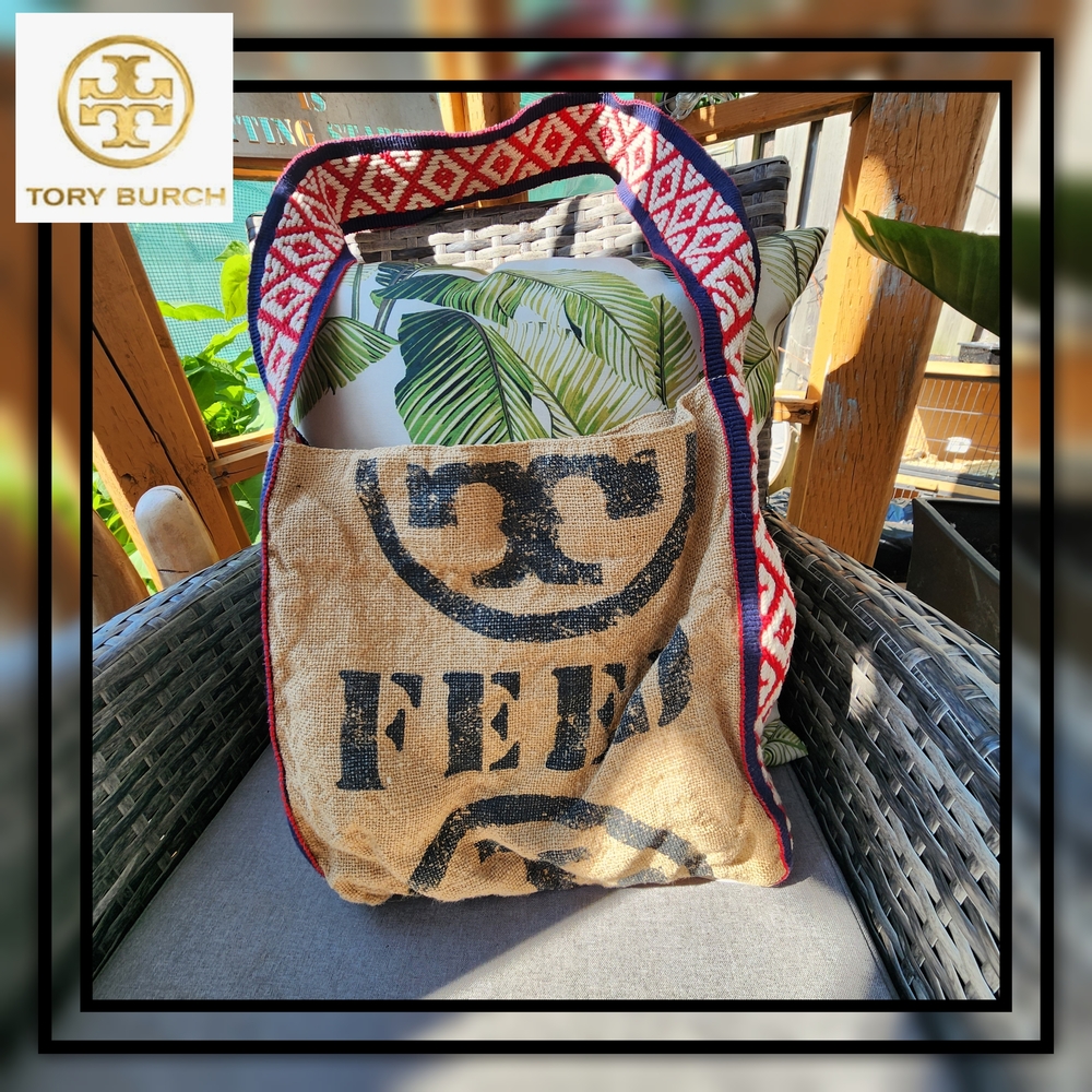 Tory Burch Burlap HOLT RENFREW FEED Bag ✨️